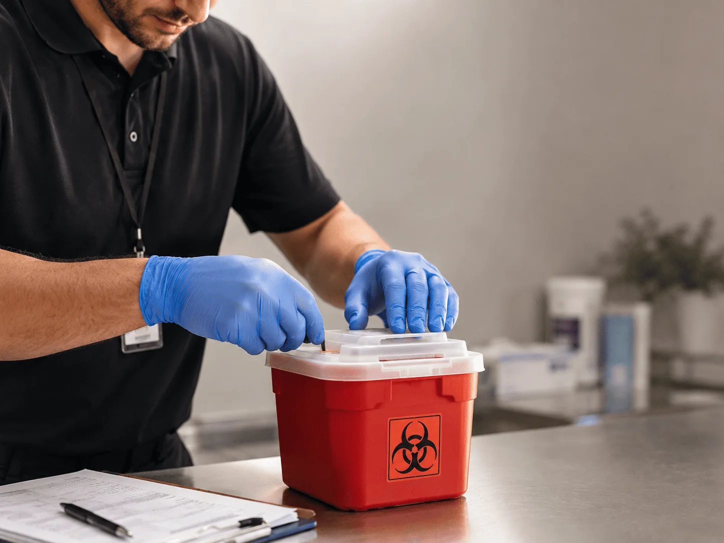 Why choose Sharps Waste Disposal in Lucas, KS